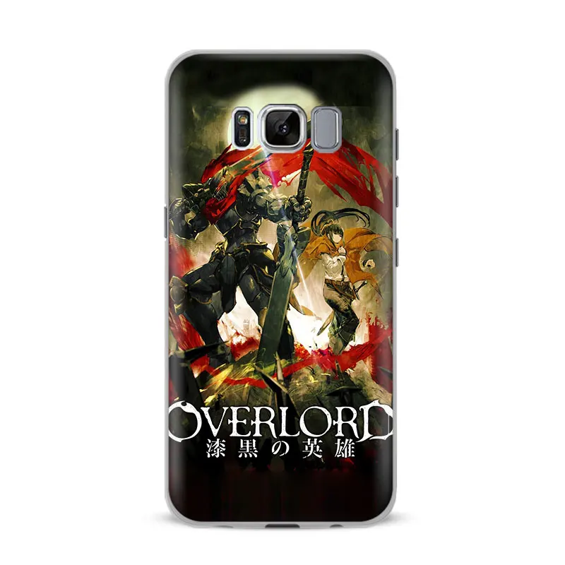 OVERLORD Аниме Манга чехол для телефона в виде ракушки для samsung Galaxy S4 S5 S6 S7 край S8 S9 Plus Note 8 на возраст 2, 3, 4, 5, A5 A7 J5 J7