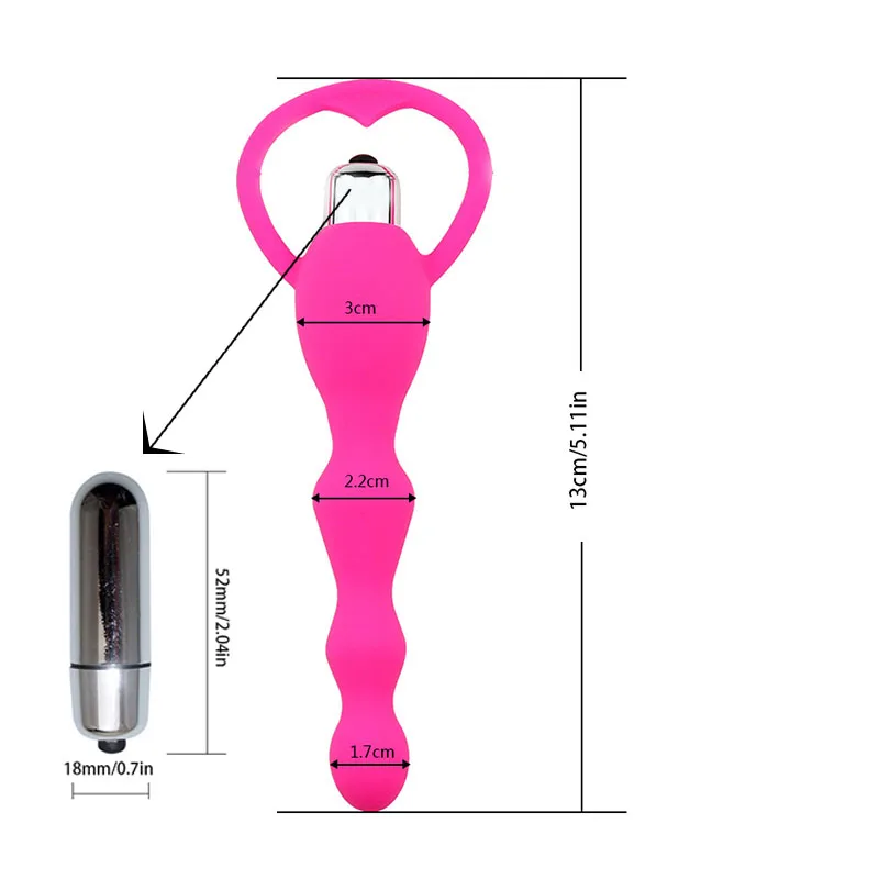 Секс игрушки Анальный вибратор женские эротические Sextoy для женщин анальные