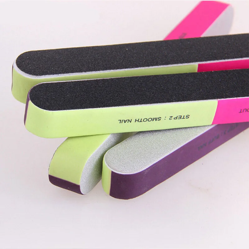 2 шт. полировальные пилки для ногтей профессиональные буферные косметические