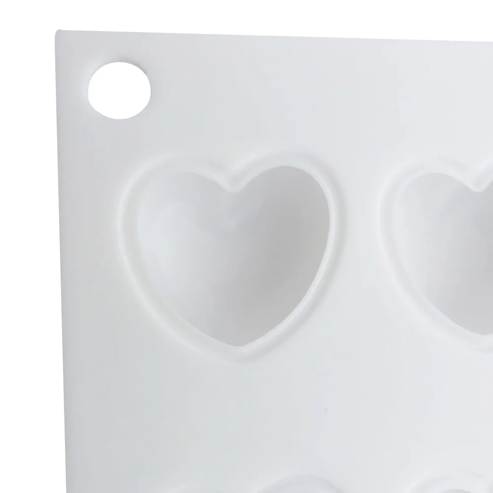 DIY Easy Clean Baking Dessert Heart Shape Non Stick Cake Mold Fondant Ice Cream Eco-friendly Kitchen Supplies Silicone Chocolate | Дом и сад