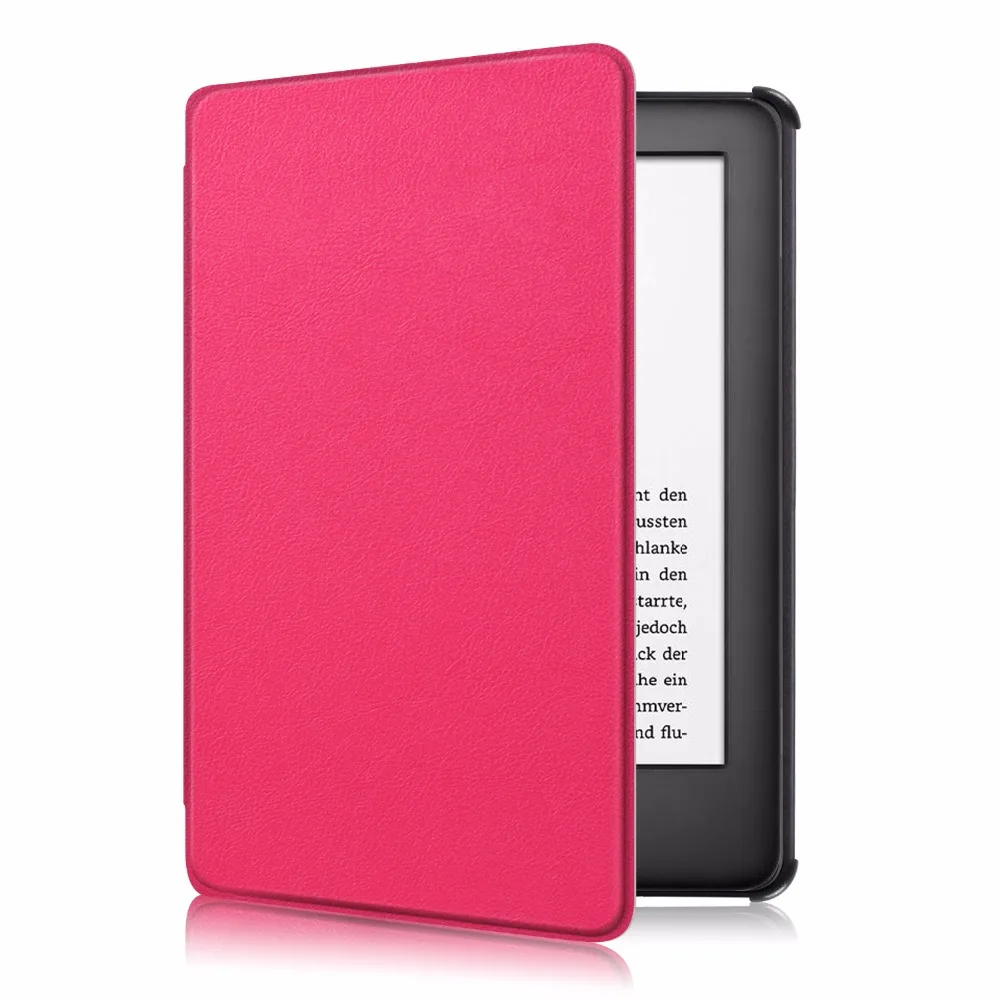 Премиум кожаный умный противоударный чехол для Amazon New Kindle 6,0 10 поколения, чехол Funda Coque+ стилус