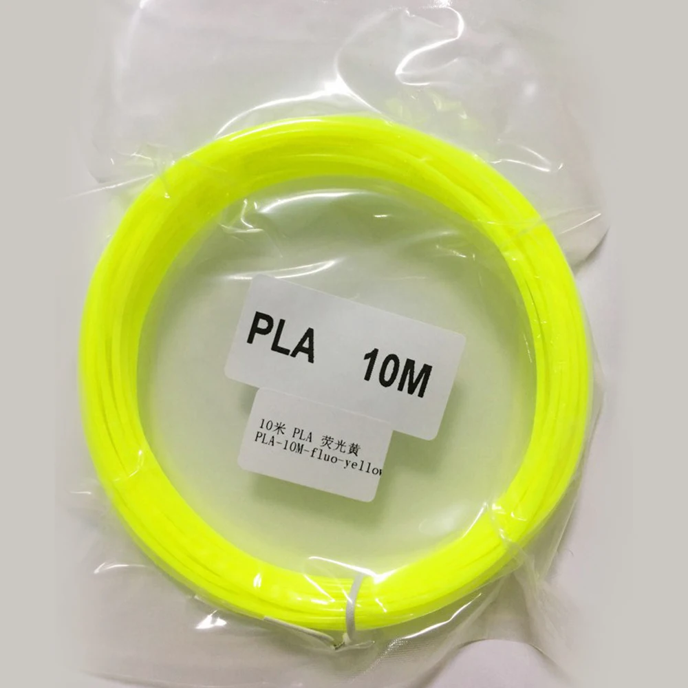 Нить для 3D принтера PLA 1 75 10 метров 2 шт. нить пластиковая 3d ручки|3d pens materials|3d printing