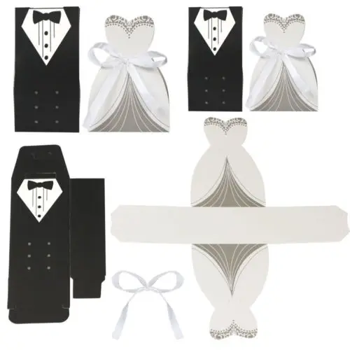 100 * коробка для свадебных торжеств конфетный подарок бумажные коробки платье