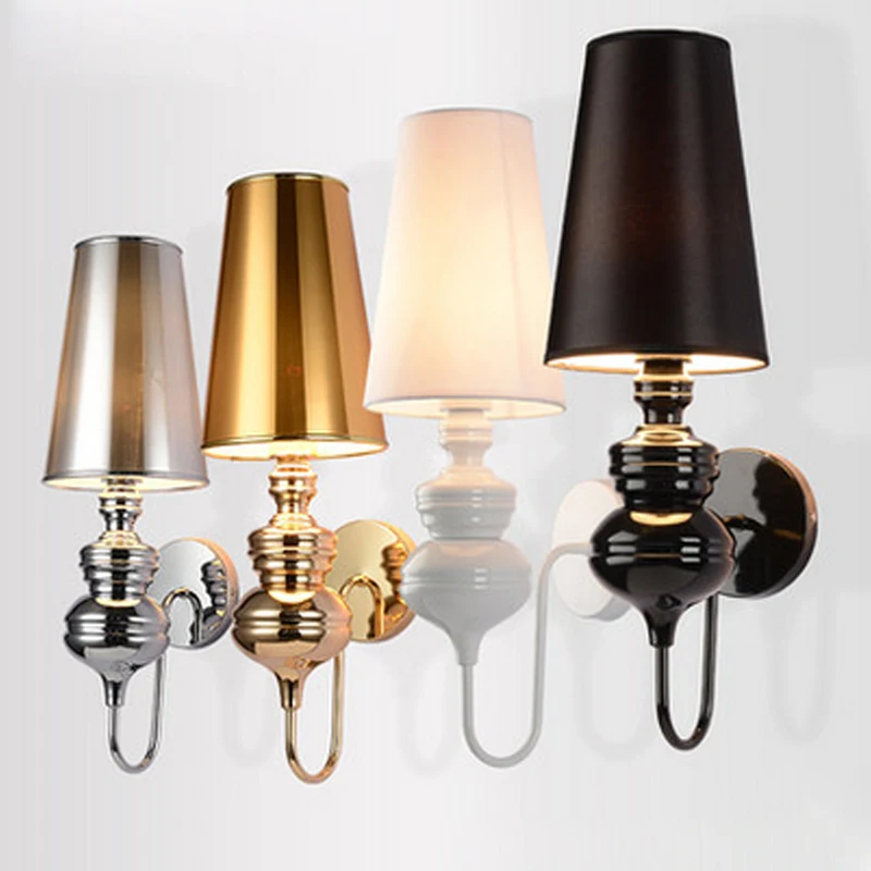 

Modern Brief wall lamp Dining Room White /Black /Golden /Silver LAMP