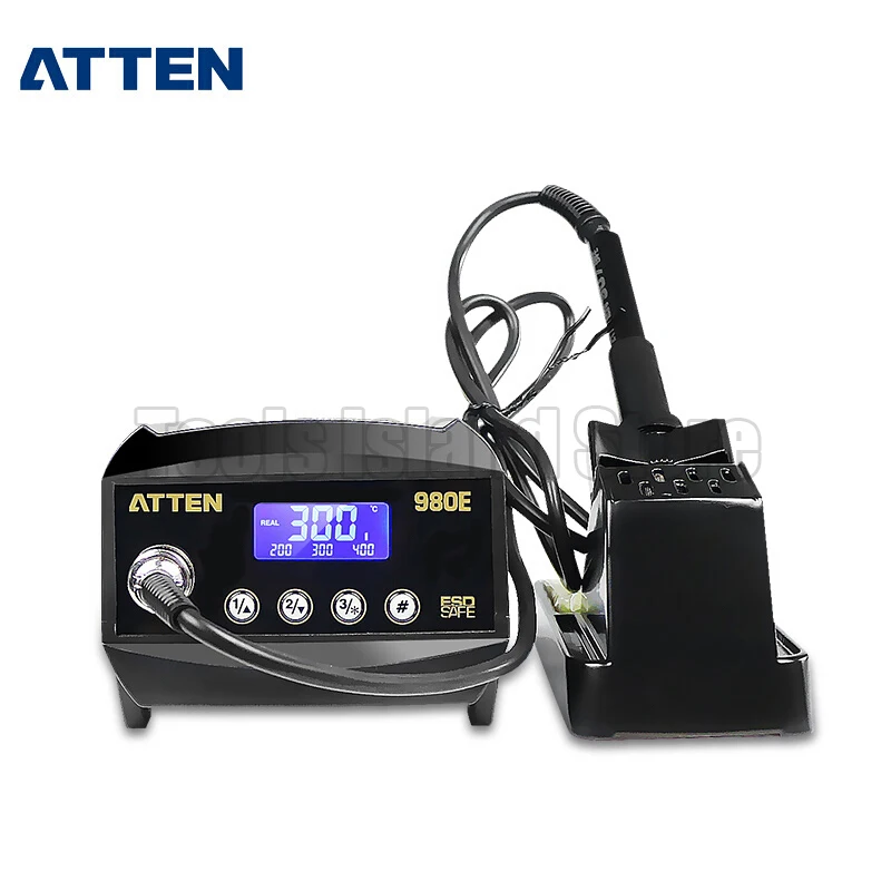 

ATTEN AT980E 110V/220V 80W Lead-free anti-static Digital display Rework Soldering Station