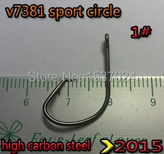 

2019 new Sport Circle HOOK SIZE:1# quantity:100pcs/lot high-carbon steel