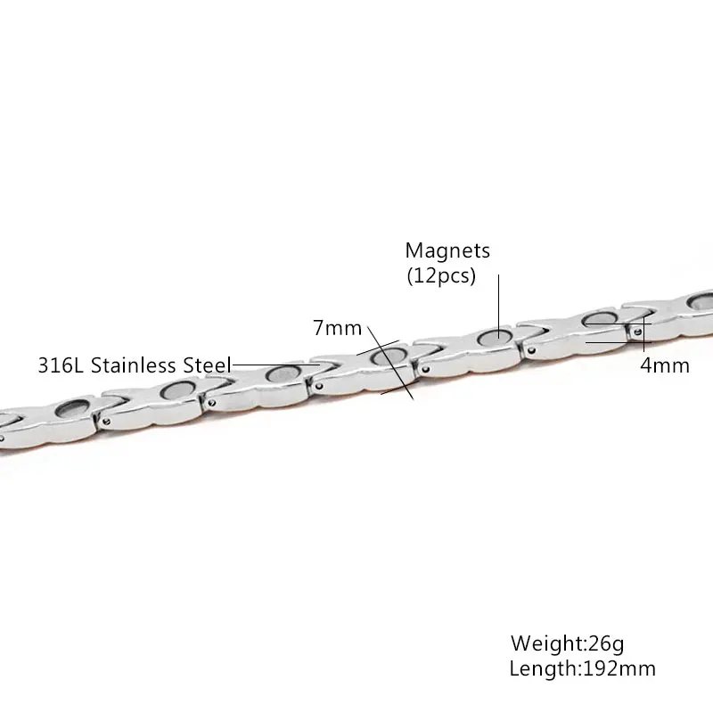 Vivari классические женские магнитные браслеты из нержавеющей стали с розовым