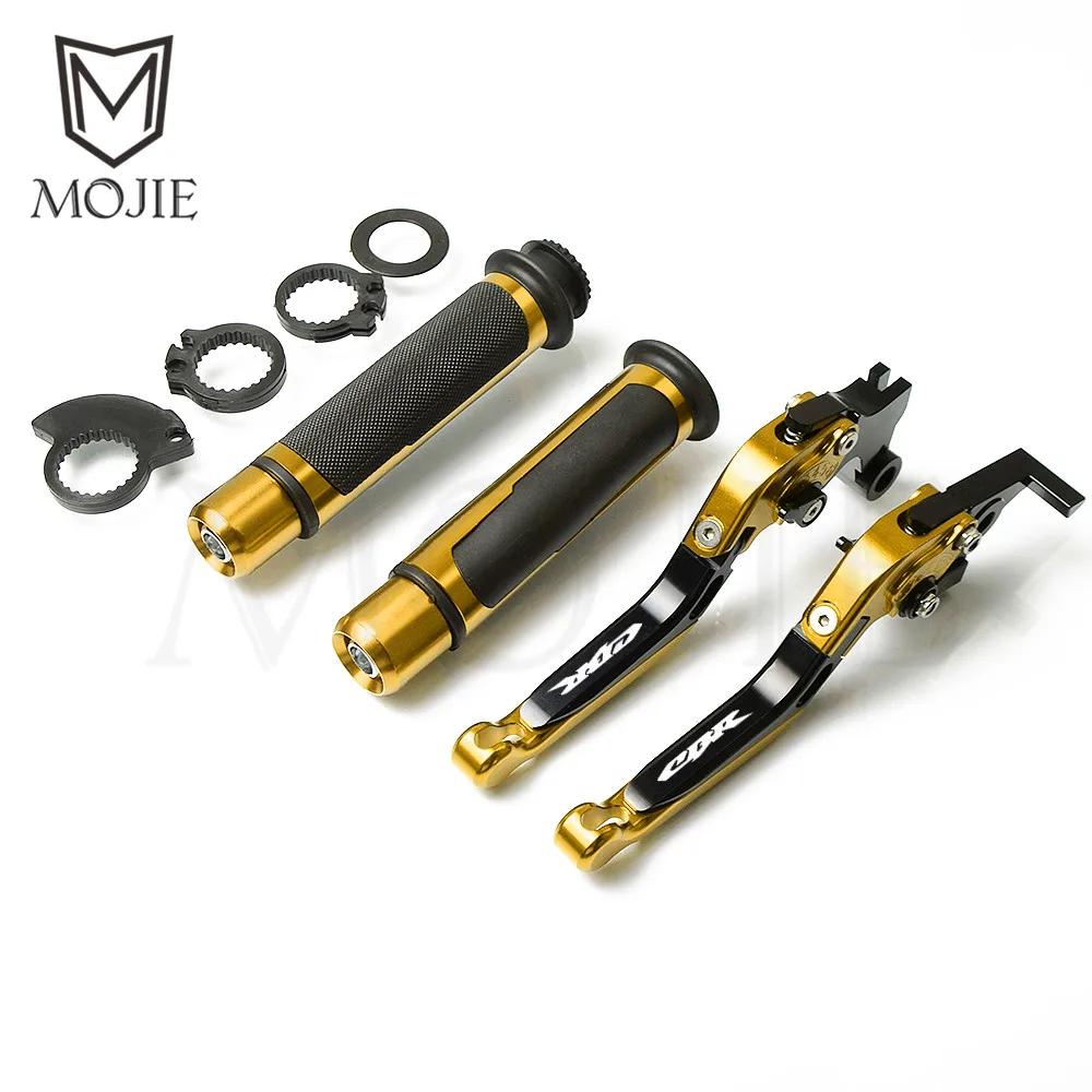Black Gold Для Honda CBR600RR CBR 600RR CBR600 RR CBR 600 RR 2007- Мотоцикл с ЧПУ Регулируемый складной тормозной рычаг сцепления рукоятки - Цвет: Black Gold