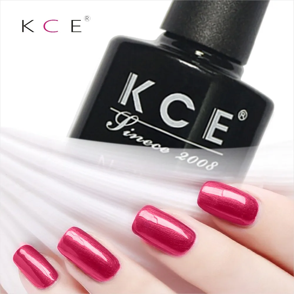 Новинка KCE модный УФ гель лак для ногтей и LED Сияющий Красочный 100 цветов 8 г