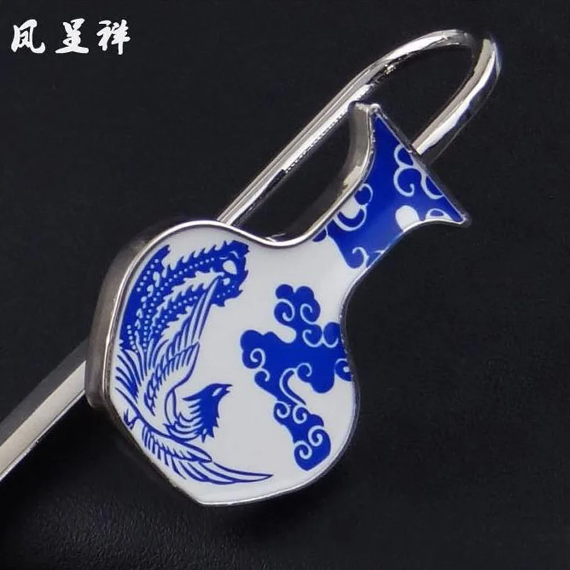 Китайская металлическая креативная Закладка из нержавеющей стали Wind