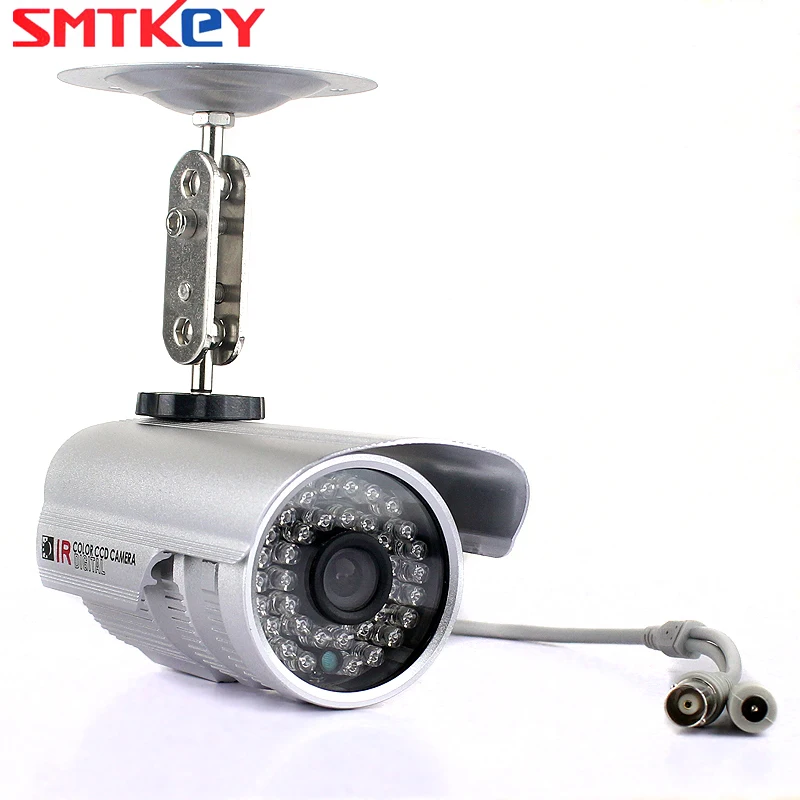SMTKEY 6 мм Объектив 700tvl Водонепроницаемый Открытый ИК-Камеры ВИДЕОНАБЛЮДЕНИЯ