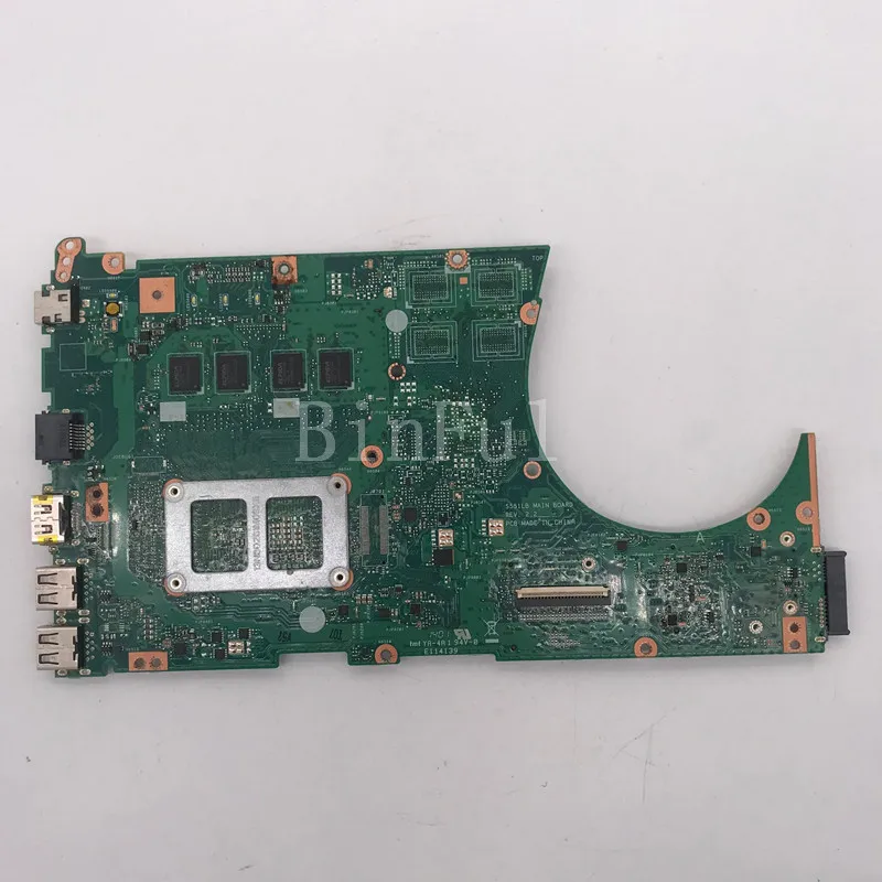 High quality For S551LB REV.2.2 Laptop motherboard 100% full Tested | Компьютеры и офис