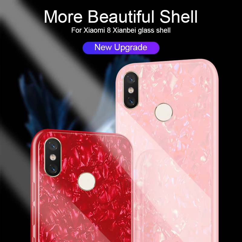 Чехол накладка для Xiaomi Mi 9 закаленное стекло силикон мягкий ТПУ мраморный узор в