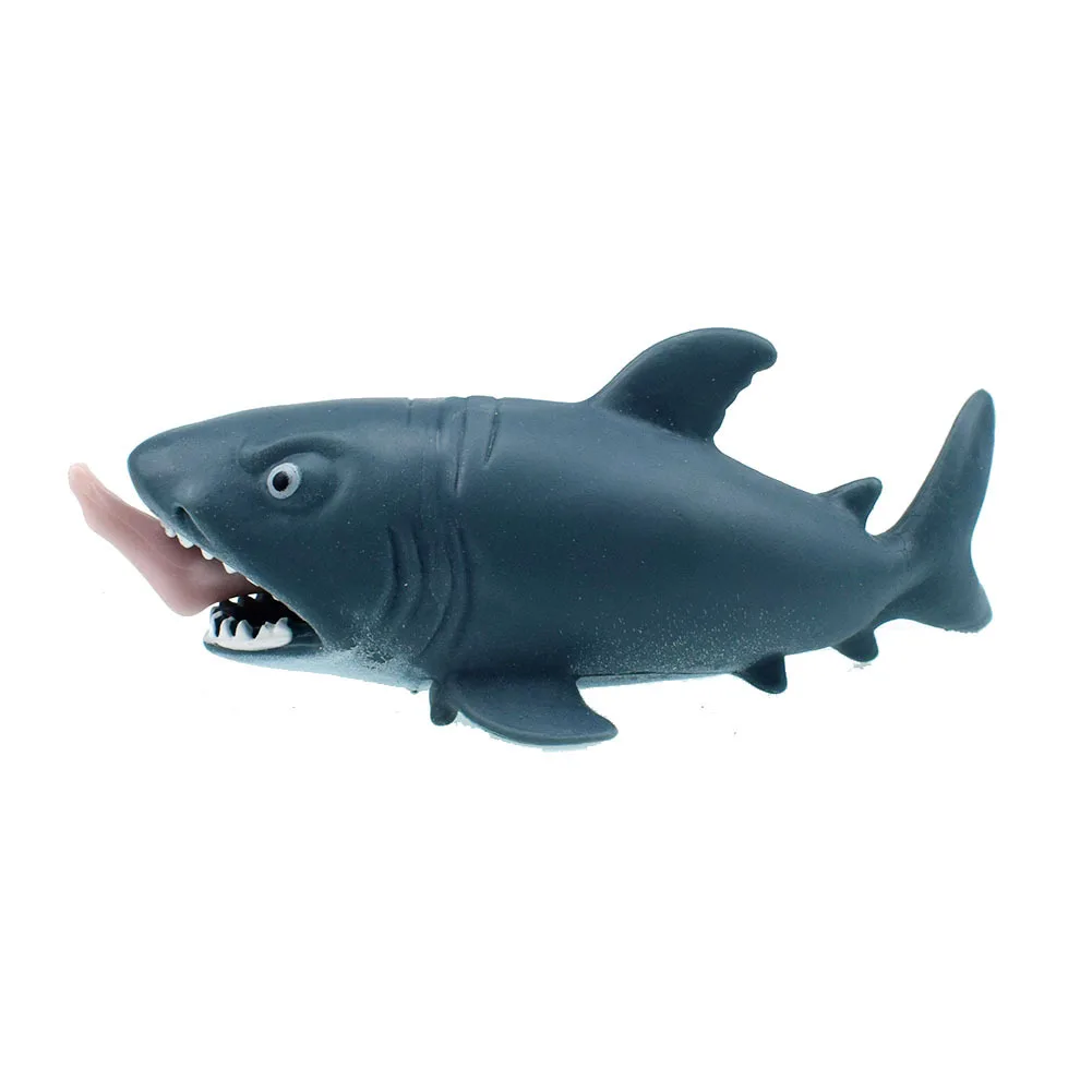 Детские забавные игрушки Mochi Squishy Cannibal Shark Squeeze, антистресс, банан, шалость, игрушки для детей и взрослых, вентиляционные игрушки, едят людей, акулы