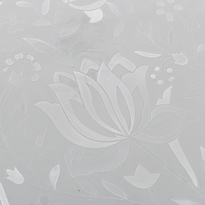 ПВХ стеклянная пленка матовая для окна статическое цепляние прозрачное folie