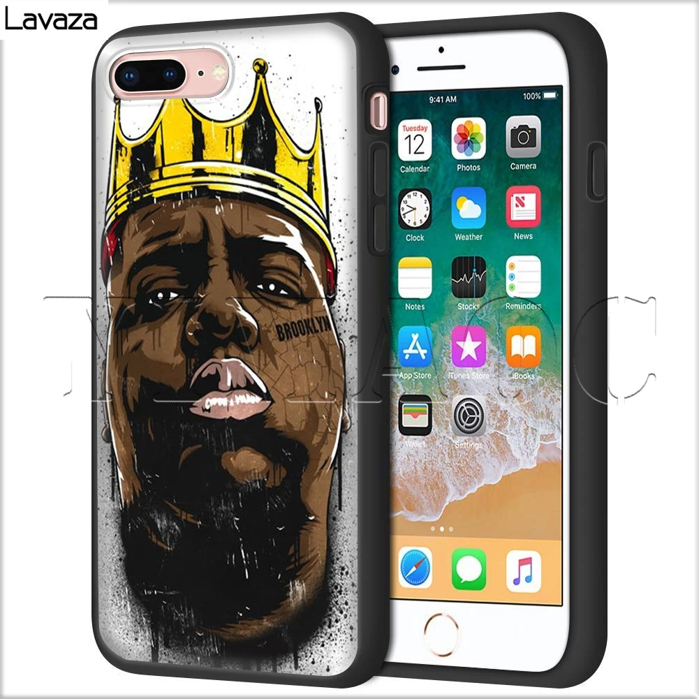 Lavaza известный большой Biggie чехол для iPhone 11 Pro XS Max XR X 8 7 6 6S Plus 5 5s se |