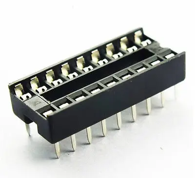 50 шт. 18-Pin 18PIN DIL DIP IC Socket PCB Mount Contor новый хорошее качество