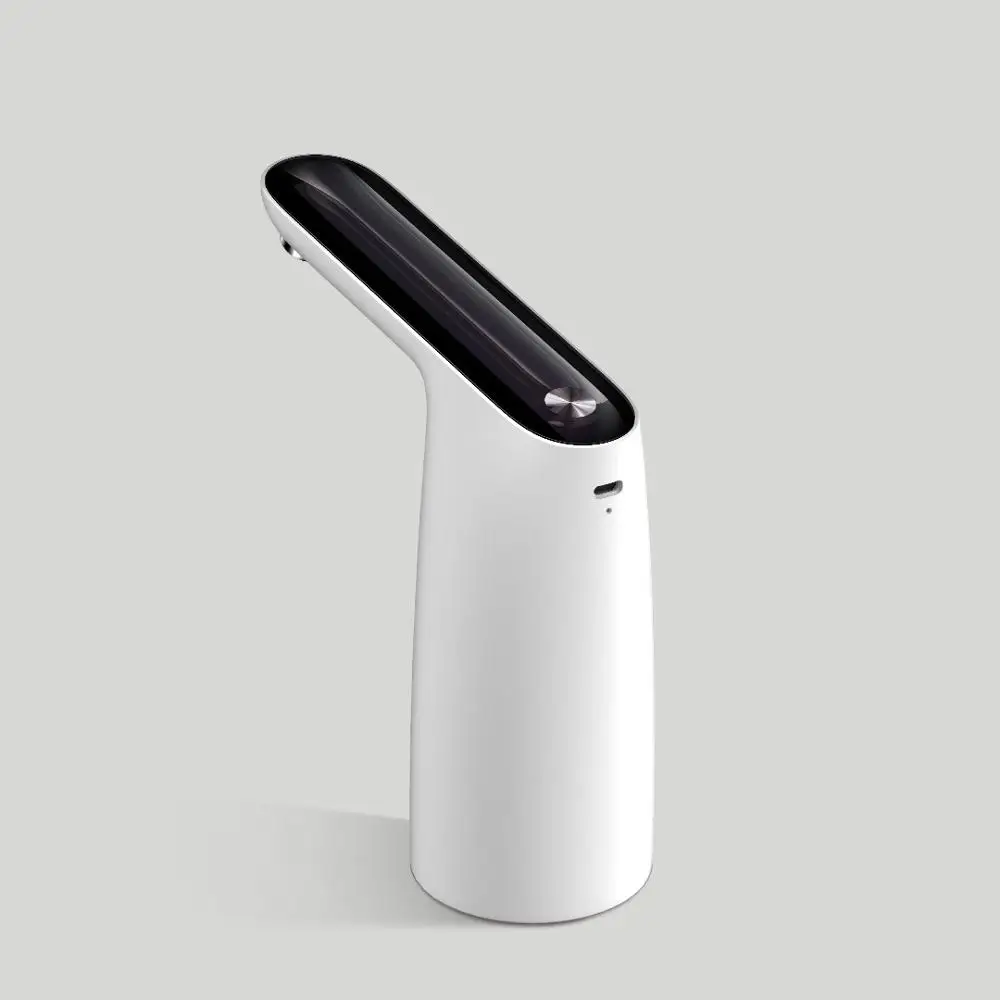 Белый Xiaomi SOTHING автоматический USB мини сенсорный выключатель водяной насос беспроводной Перезаряжаемый Электрический диспенсер водяной насос с usb-кабелем - Цвет: Белый