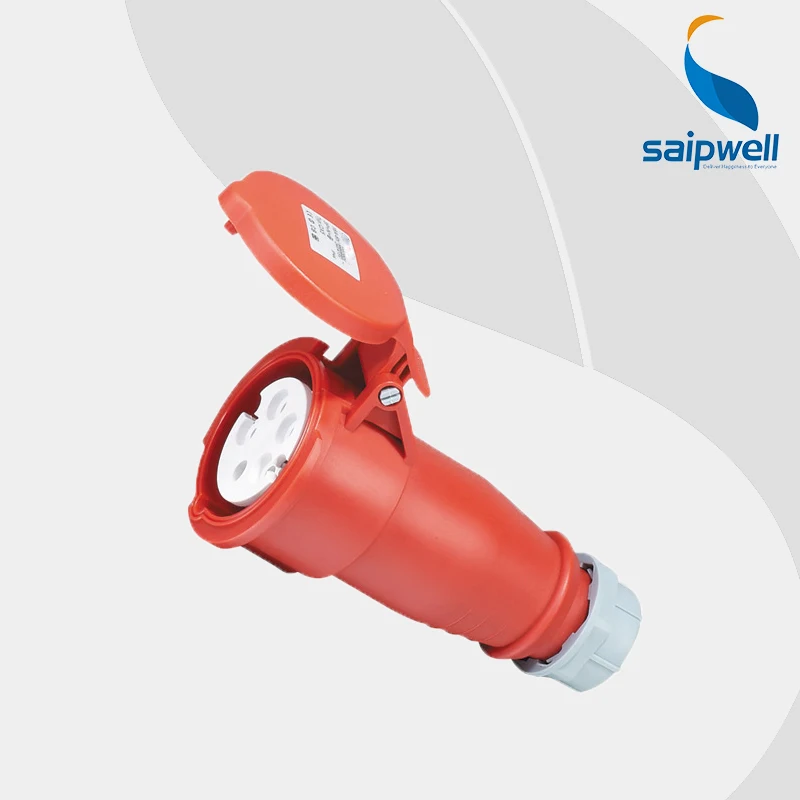 2014 Горячая продажа Saip 5P 16A 400V IP44 промышленный разъем для холодильного