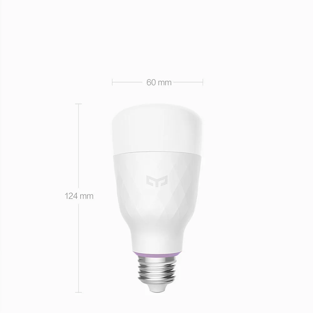 Yeelight лампа светодиодная цветная 10 Вт E27 xiaomi умный дом RGB wifi управление для