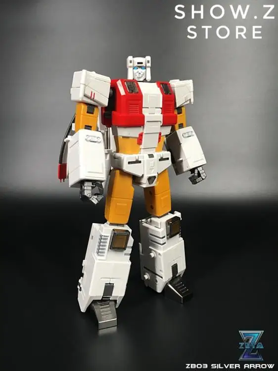 [Show. Z Store] Zeta Toys ZB-03 ZB03 Серебряная Стрела Silverbolt Aerialbots фигурка трансформации