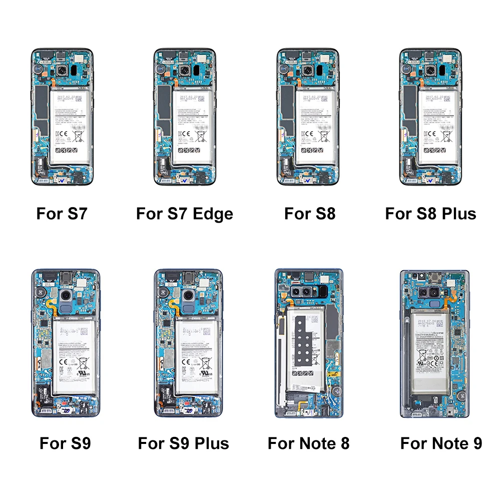 Наклейки для телефона пленка Samsung S8/S9/Note 8/9/10 имитирует ремонт собирает шкуры S7 Edge