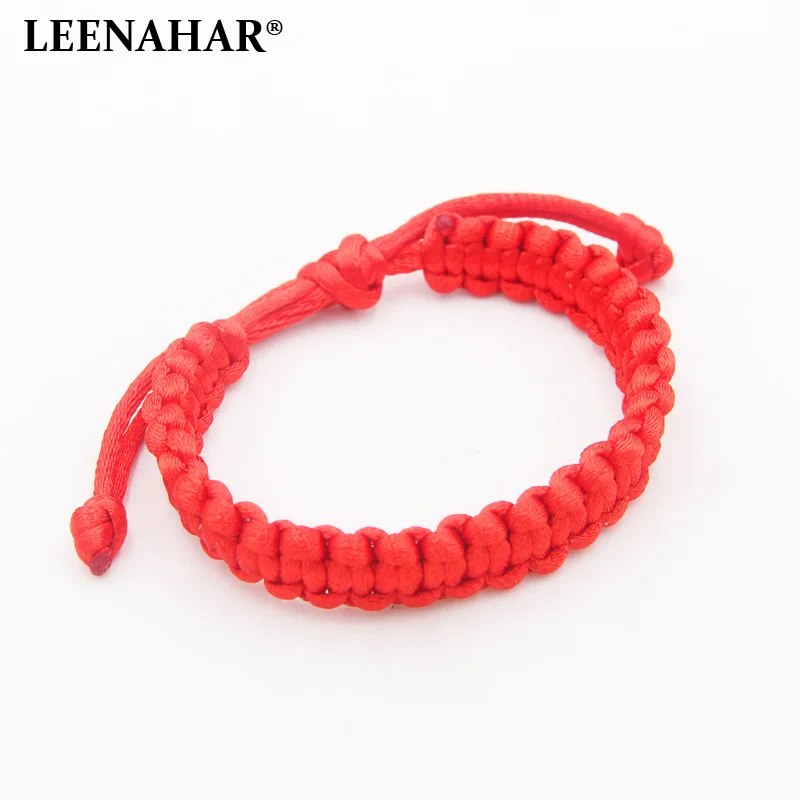 LEENAHAR 2018 Kabbalah Red Lucky String Оптовая Продажа 10 шт. китайские красные string Браслеты