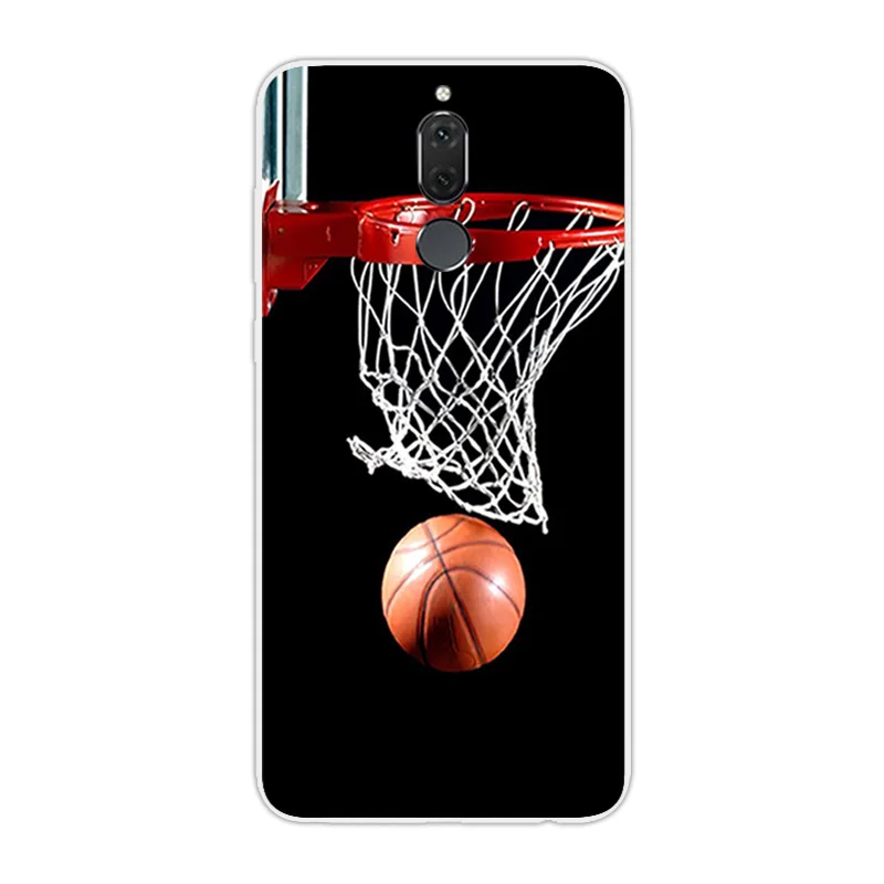 Чехол для Huawei Nova 2i 5 9 дюйма мягкий ТПУ чехол телефона с рисунком скетчей MaiMang 6 Mate 10