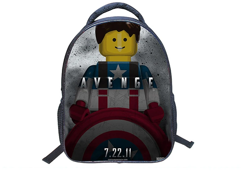 Дети мультфильм рюкзак 2017 Lego для мальчиков девочек рюкзаки узор школьная сумка