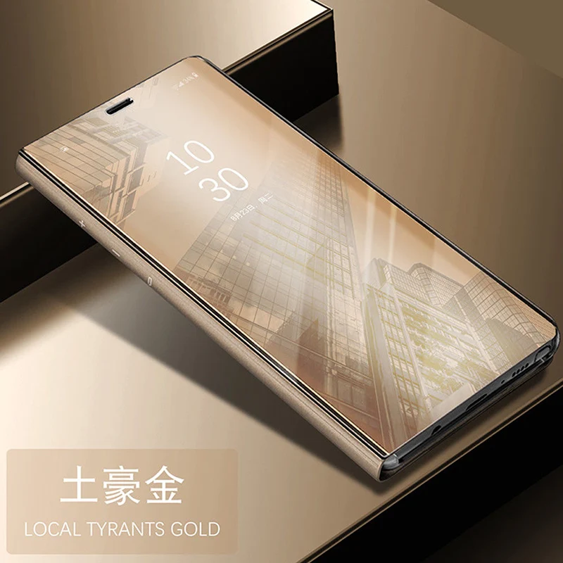 Умный зеркальный флип-чехол для телефона для Xiaomi Redmi GO 5A Note 8 до 9 лет K20 6 6A 8A 5 4/4S X 7 9 8 SE 7A CC9E A3 Lite Pro Чехол кожаный чехол