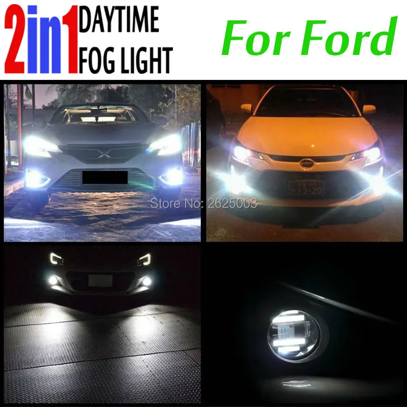 Новый светодиодный фонарь светильник с DRL Габаритные огни s объективом