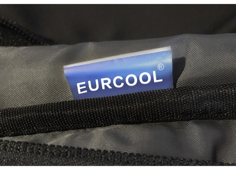 Большие вместительные сумки-мессенджеры для мужчин от EURCOOL, 14,6 дюймов, сумка на плечо для ноутбука, черные повседневные дорожные нагрудные сумки для мужчин n1805