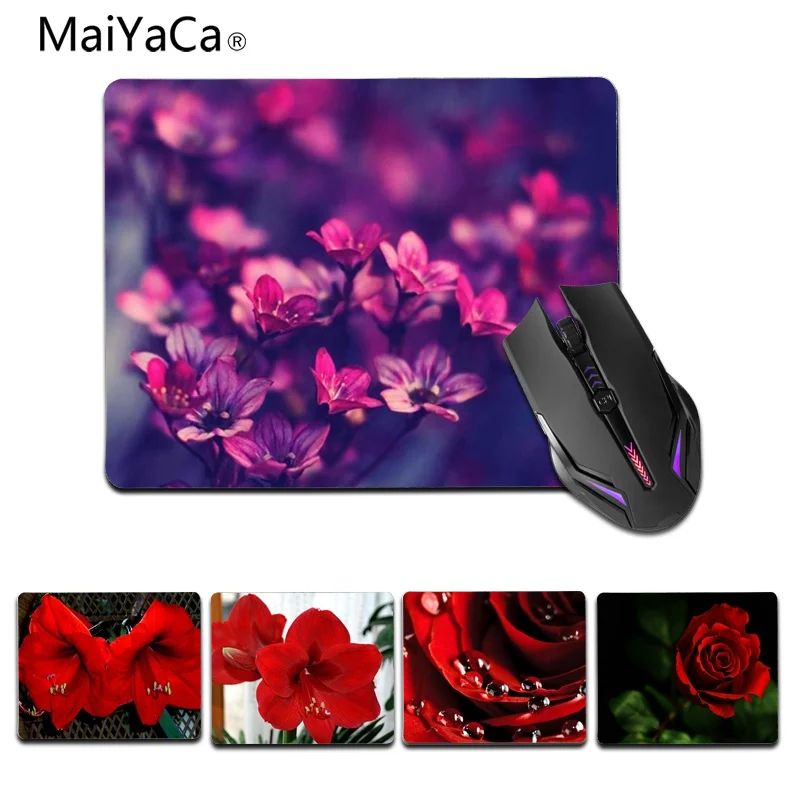 

MaiYaCa Red flower High Speed New Mousepad Size for 25X29cm Gaming Mousepads