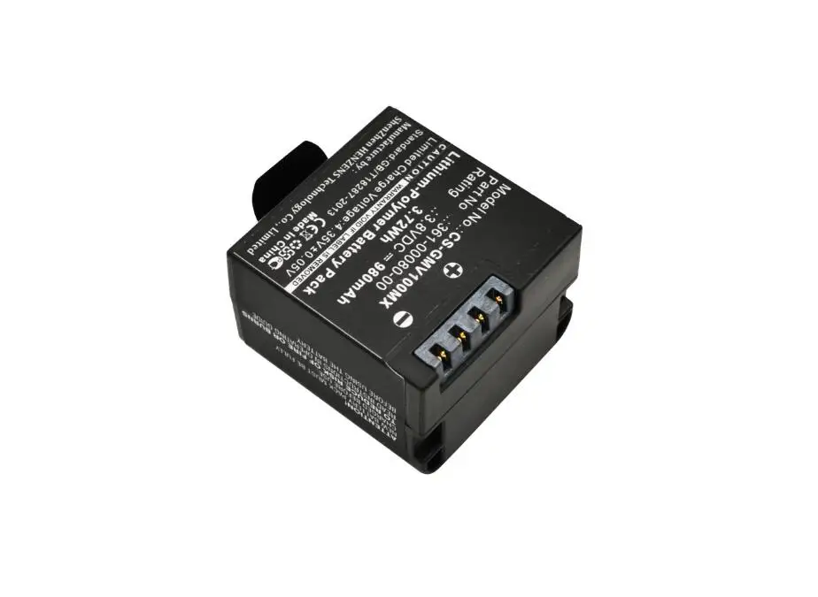 Аккумулятор Cameron Sino 980 мАч для батарей GARMIN Virb X Compact VIRB XE 010-12256-01 361-00080-00 | Мобильные