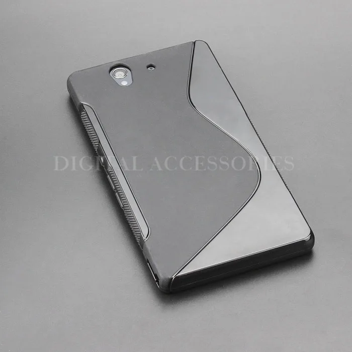 8 цветов S-Line противоскользящий гель ТПУ тонкий мягкий чехол задняя крышка для Sony