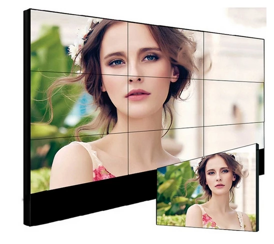 2x3 samsung 46 дюймов 55 дюймов 4K панель 3,5 мм с ободком светодиодный ЖК-телевизор видеостена