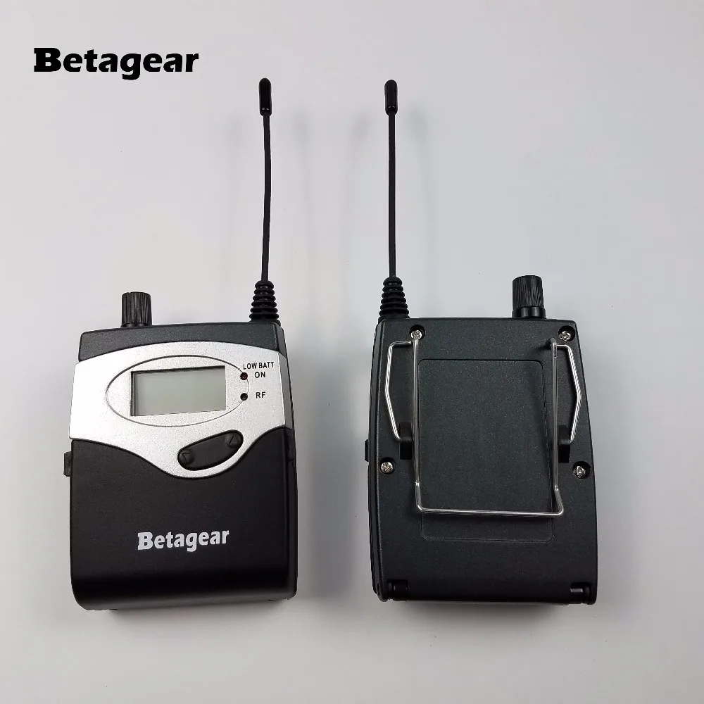 Betagear BT2012 двойной в ухо монитор система iem мониторы цифровой беспроводной 1