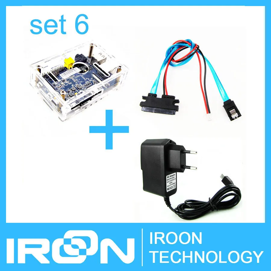 Banana PI M1 Set 6 : Transparent Case + Sata Cable Power Supply. is not included in this set. | Компьютеры и офис