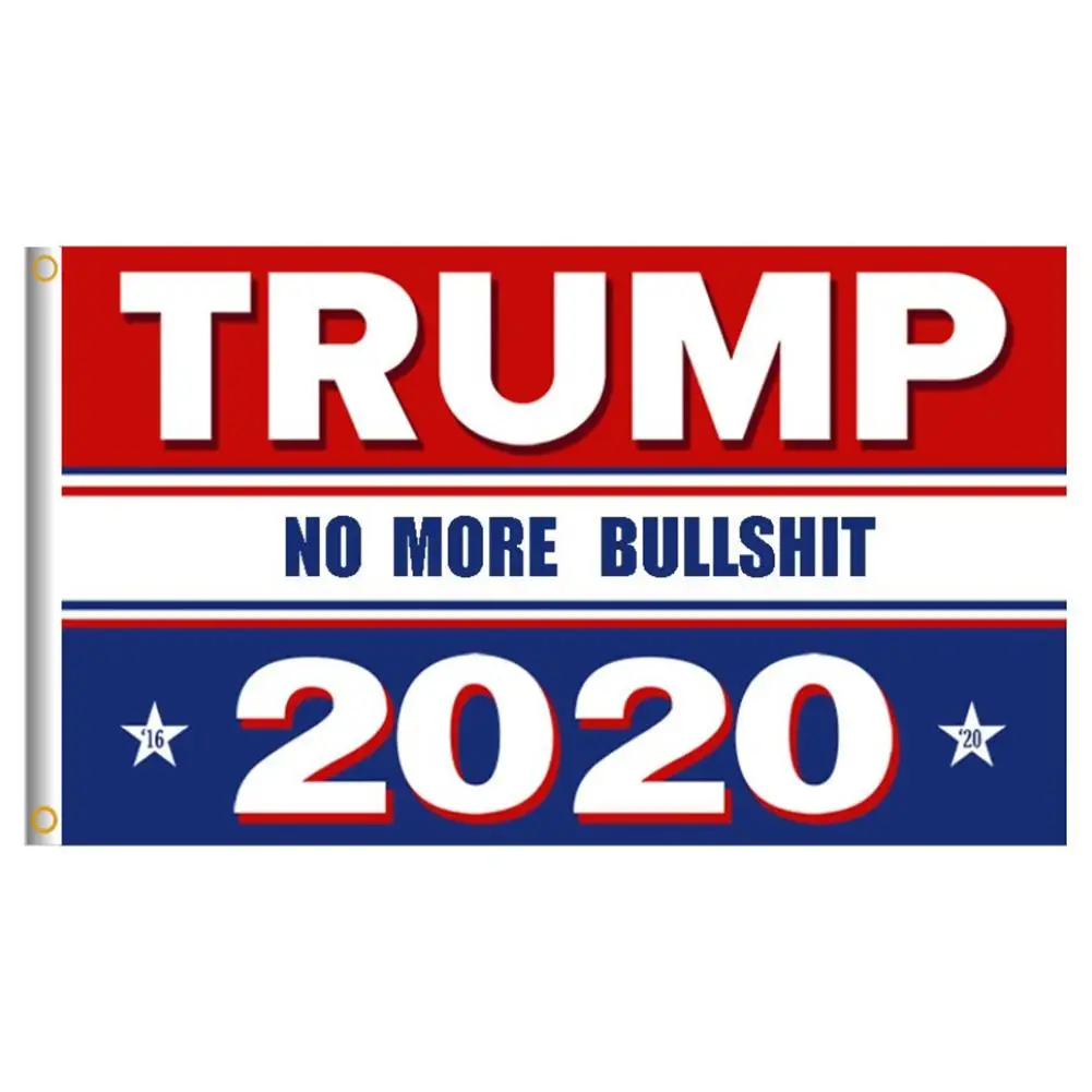 Горячий 150x90 см Трамп 2020 флаг двусторонний напечатанный Дональд &quotТрамп&quot