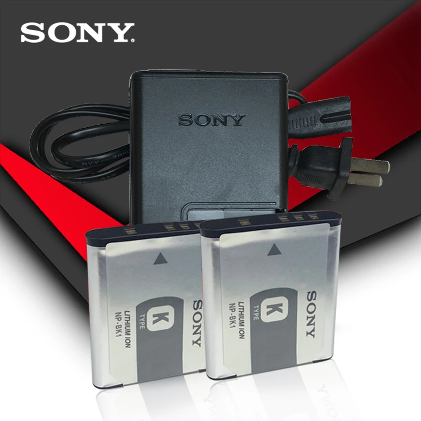 2 шт. sony NP-BK1 NP BK1 Камера Батарея DSC W190 S750 S780 S950 S980 W370 W180 DSC-W190 S750 DSC-S780 DSC-S950 DSC-S9