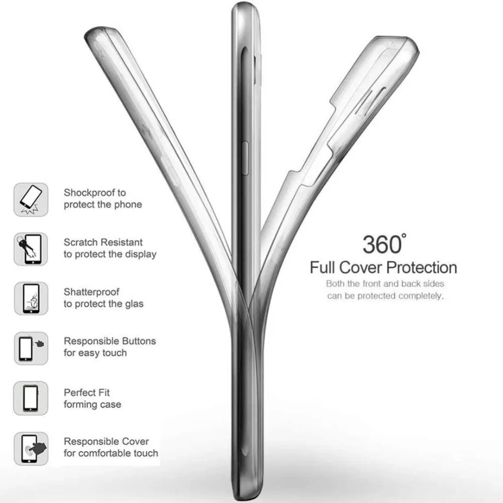 360 Полный корпус чехол для телефона samsung Galaxy S10 5G S9 S8 плюс S10E A10 A20 A30 A40 A50 A60 A70 A80