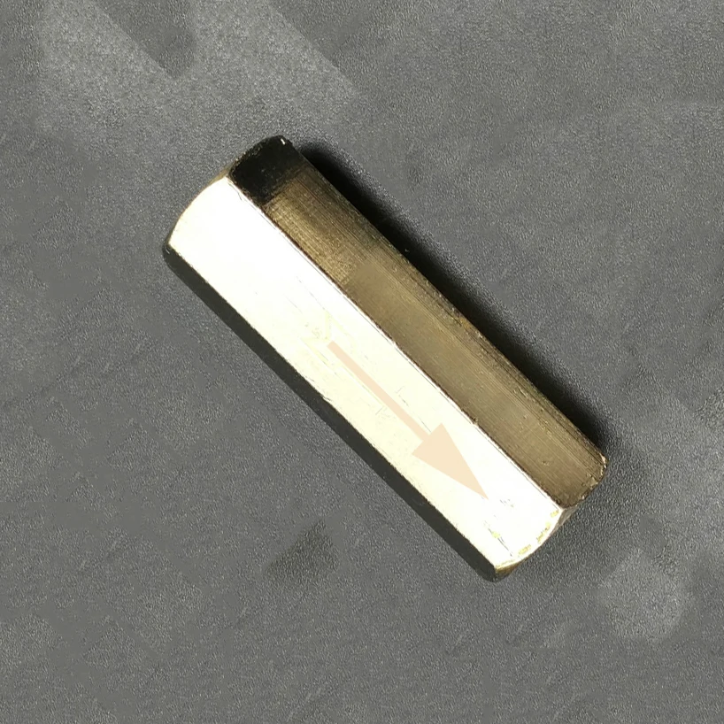 Латунный обратный клапан с внутренней резьбой BSP 1/4 дюйма односторонний для воды