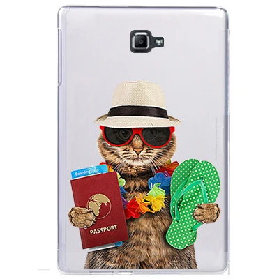 Мягкие TPU печатных чехол для Samsung Galaxy Tab A A6 10," SM-T580 T585 T580 T585N T 580 10,1 дюймовый корпус Fundas - Цвет: B5