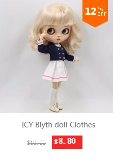 Ледяной обнаженный завод Blyth Кукла № BL662 каштановые волосы белое лицо Neo 1/6 BJD