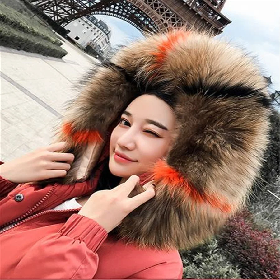 2019 новый зимний пуховик из хлопка большого размера Длинный свободный теплый