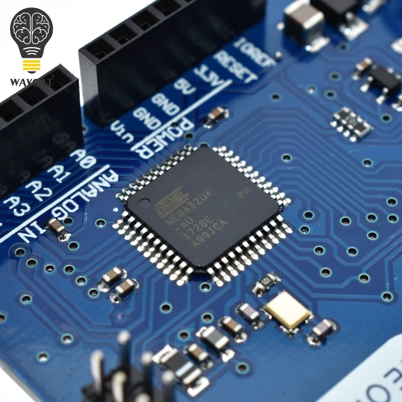 Макетная плата WAVGAT Leonardo R3 + USB кабель ATMEGA32U4 Project|Интегральные схемы| |