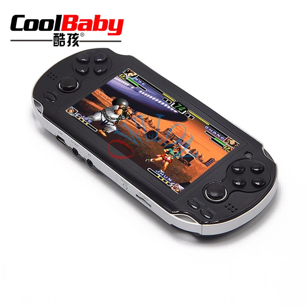 Двойной Рокер ручной ретро портативный игровой консоли геймпад 4 3 дюйма 8 Гб Consol