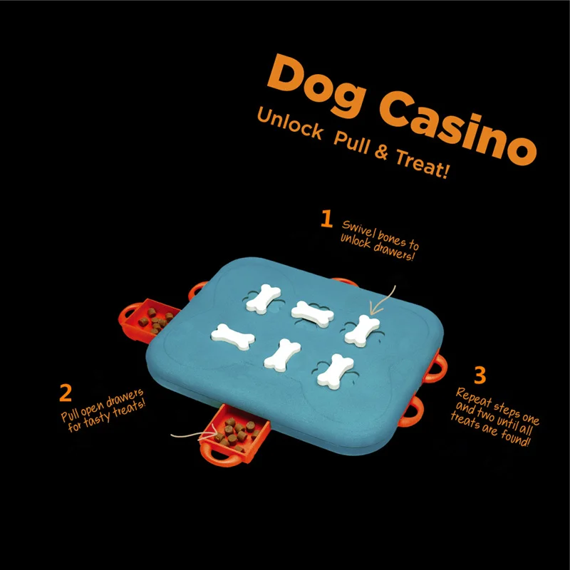 Собака Casino разблокировать Pull & лечения игрушка для домашней собаки щенок Высокий