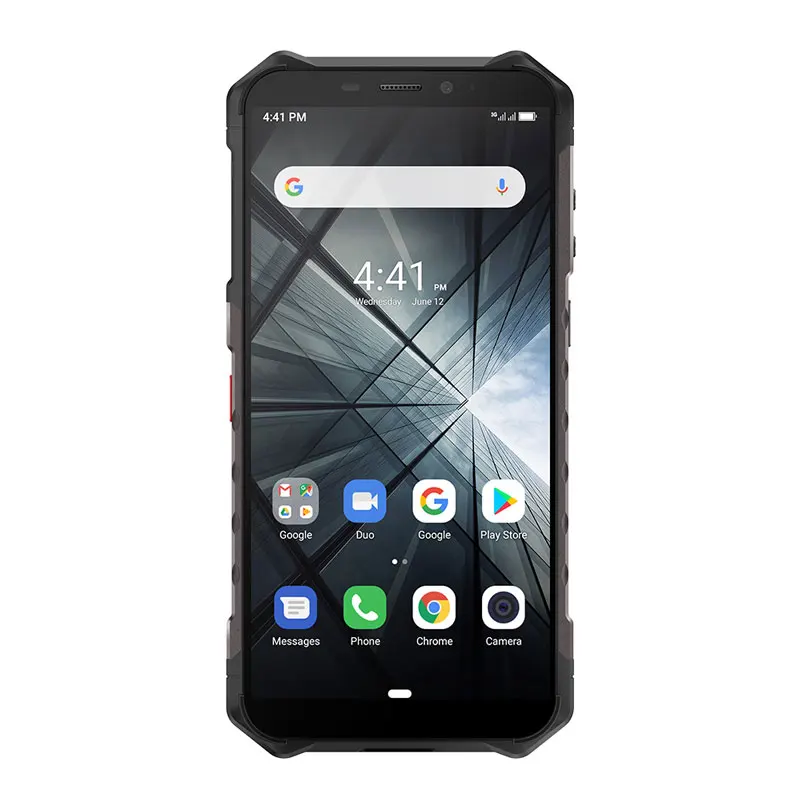 Черный Ulefone Armor X3 водонепроницаемый экран Android 9,0 2 Гб ОЗУ+ 32 Гб ПЗУ 5000 мАч 5,5 дюйма разблокировка лица 5 Мп фронтальная камера 8 Мп+ 2 МП Двойная камера - Цвет: Черный