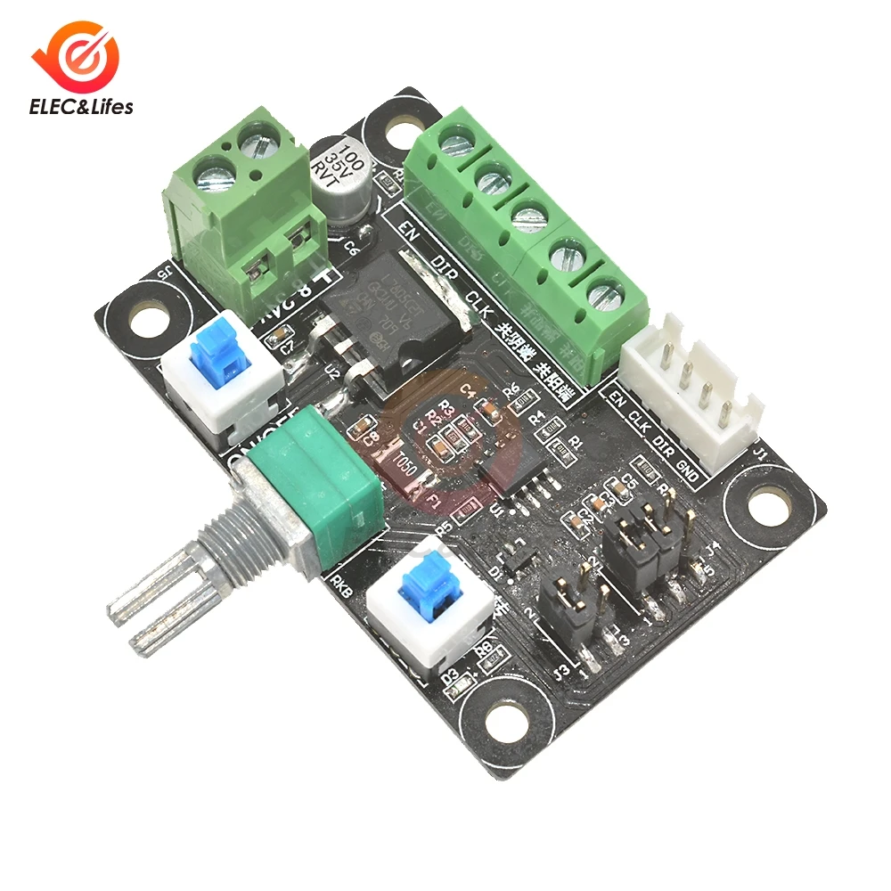 DC 12V 24V Генератор импульсных сигналов для Драйвер шагового двигателя Управление